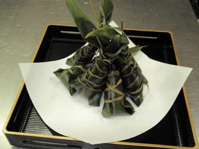 ズワイガニの織部蒸し